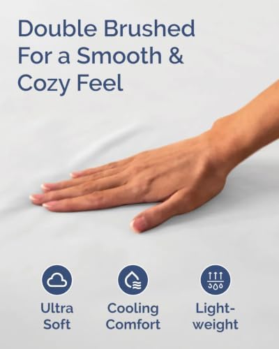 Extra Deep Flex Top Split Head King Sheet Set - 6pc Sheets - Antique White