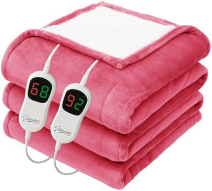 Homemate Heated Electric Blanket King Size 100"x 90" Heating Blanket