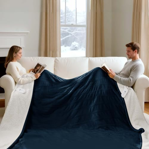 Heated Blanket King Size - Dual Control King Electric Blanket