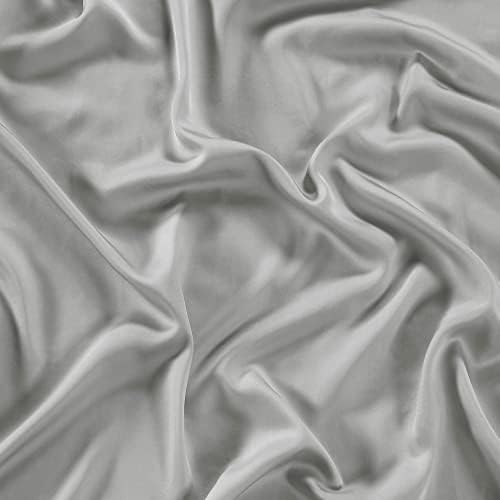 Sijo AiryWeight Tencel Sheet Set, 100% Lyocell Derived from Eucalyptus, Buttery Soft, Architectural Digest Best Cooling Sheets Winner, 1 Top Sheet Only (Dove, King/Cal King)