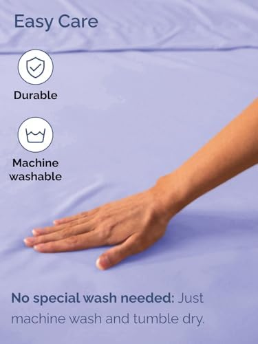 CGK Linens Extra Deep Queen Fitted Sheet - Fitted Sheet Only - Lavender