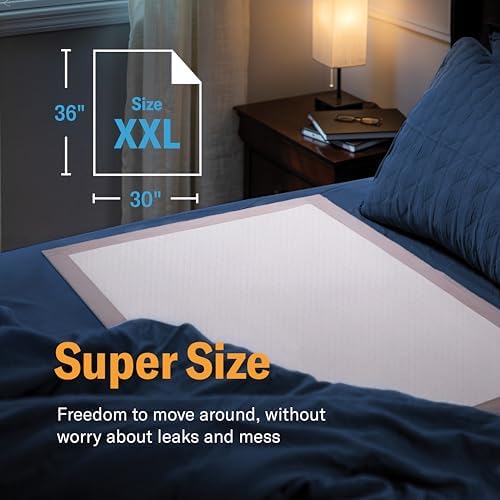Chucks® Premium Disposable Underpads - 30x36 [25-Pack] Bed Pads