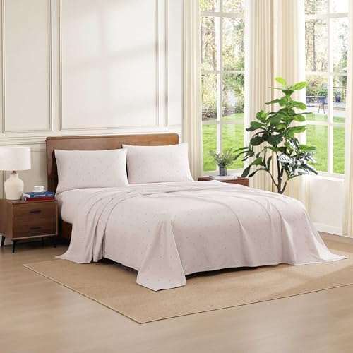 Tommy Hilfiger - Queen Size Sheet Set with Fitted Sheet & Pillowcases