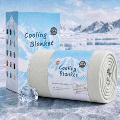 Topcee Cooling Blanket King Size 90"x108" for Hot Sleepers Summer Blanket