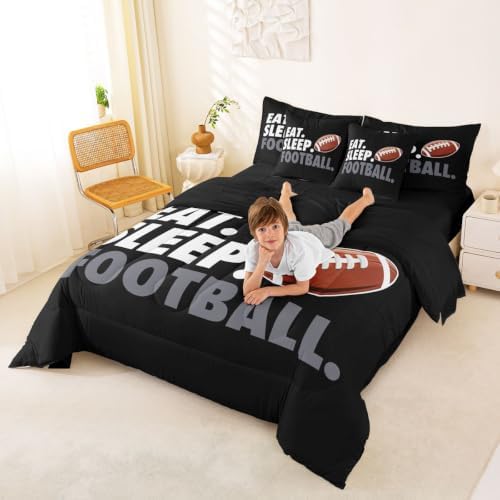 Erosebridal Football Bedding Set Twin