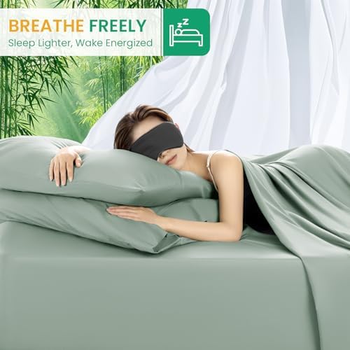 SONORO KATE 100% Viscose Derived from Bamboo_Sheets King Size,4PC