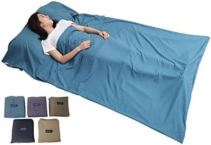 JITTY Sleeping Bag Liner 83"x45" for Travel Camping Hiking Home Hotel