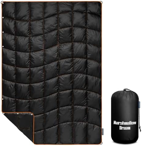 Camping Blanket Puffy Camp Blanket Mini Outdoor Blanket