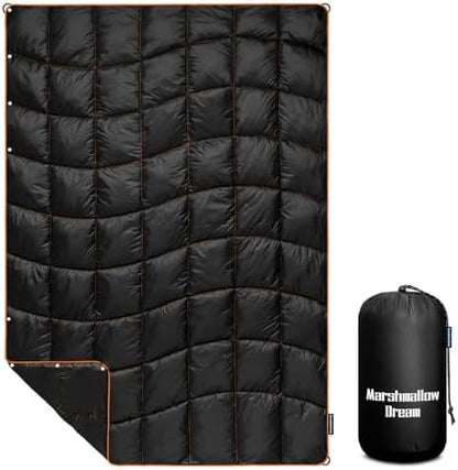 Camping Blanket Puffy Camp Blanket Mini Outdoor Blanket