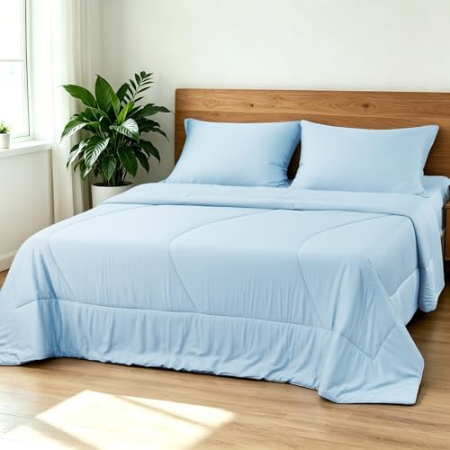 Bamboo Viscose Summer Comforter/Blanket Twin Size, 68 x 90 Inches