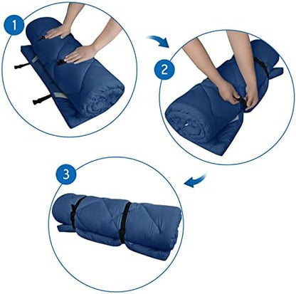 Cot Mattress Pad 30" X 75" Quilted Cot Pads for Camping