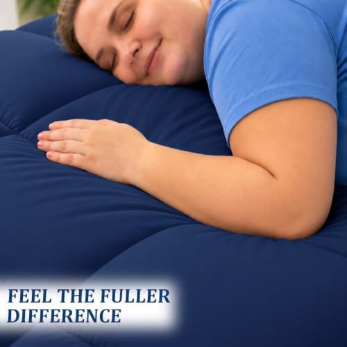 King Mattress Topper, 900 GSM High-Fill Design, Fuller & Plusher Feel
