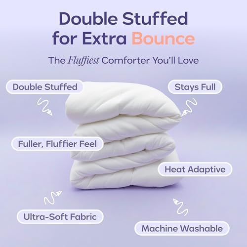 Mellow Marshmellow Comforter King/Cal King, Oeko-TEX Class I Fabric