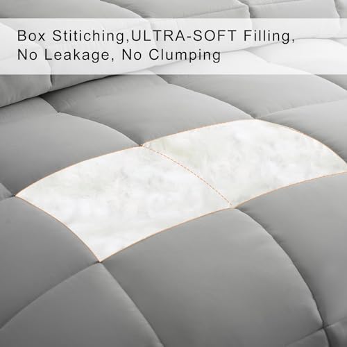 COHOME California King Size Warm Comforter - All-Season Duvet Insert