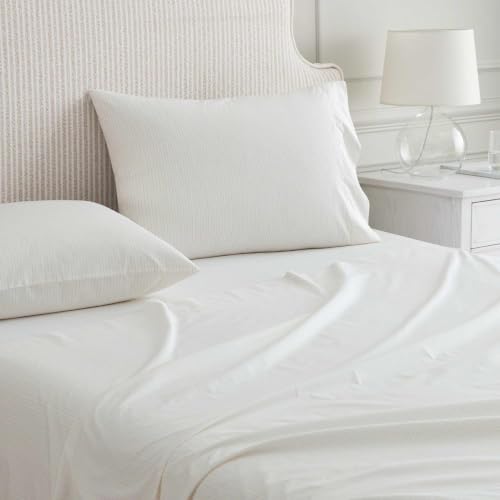 Martha Stewart - Twin Size Sheet Set with Fitted Sheet & Pillowcase
