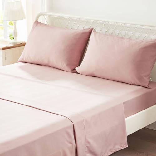 Anluoer Full Size Comforter Sets 7 Piece,Ruffle Bed in a Bag Bedding Sets