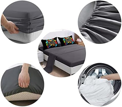 BDUCOK Gamer Comforter Set Gaming Twin Size,Video Game Controller Comforter for Boys Kids Adult 3D Gamepad Microfiber Bedding Sets 5 Pieces Bed in A Bag Sets30019,Twin