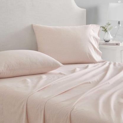 Martha Stewart - Twin XL Size Sheet Set with Fitted Sheet & Pillowcase