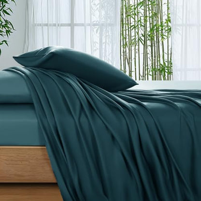 SONORO KATE 100% Viscose Derived from Bamboo_Sheets Queen Size,4PC
