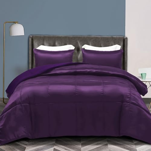 Whale Flotilla 3-Piece Reversible Silky Soft Breathable King Comforter Set