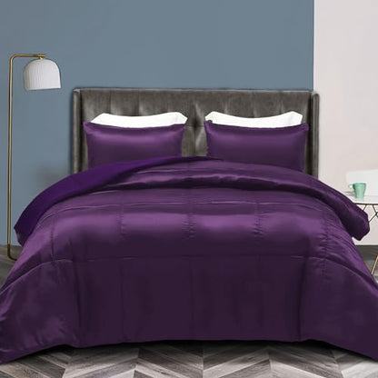 Whale Flotilla 3-Piece Reversible Silky Soft Breathable King Comforter Set