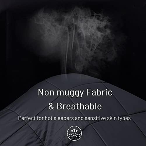 NEXHOME PRO Cooling Lightweight Comforter Super King, Organic Natural Viscose from Bamboo Duvet Insert?Down Alternative Summer Bedding Blanket for Hot Sleepers,8 Corner Tabs(98"x 120")