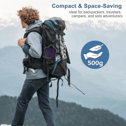 Sleeping Bag Liner, Updated Adult Sleep Sack & Travel Sheets with Foot Zipper, Lightweight and Portable Camping Sleeping Bag Liners - Ideal for Backpacking, Hostels and Camping