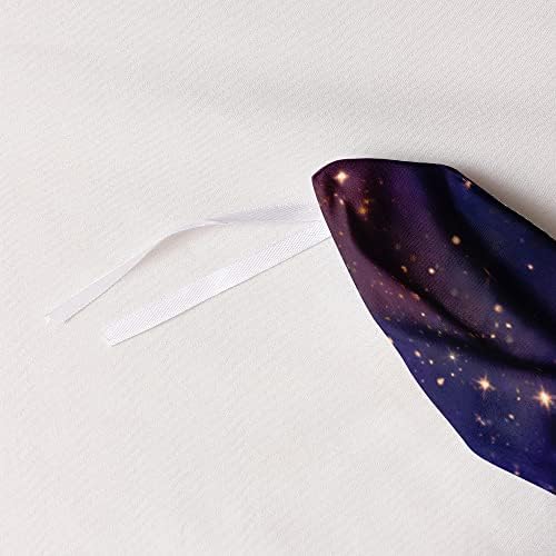 Galaxy Duvet Cover Space Bedding Set Full Size for Teen Kids, for Boys and Girls Purple Bed Set Printed with 1 Comforter Cover and 2 Pillowcases