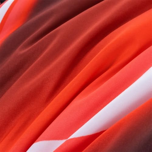 NTBED 3D Gaming Comforter Set for Boys Kids Teens,5pcs Gamer Bedding Sets with Sheet,Game Console Bed in a Bag (Red, Full)