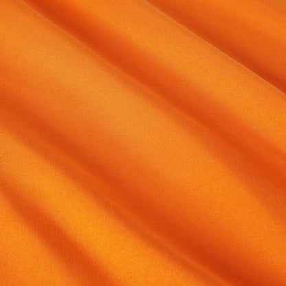 Amazon Basics 2-Piece Soft Microfiber Kids' Comforter and Pillow Sham Set, Twin, Bright Orange, Solid