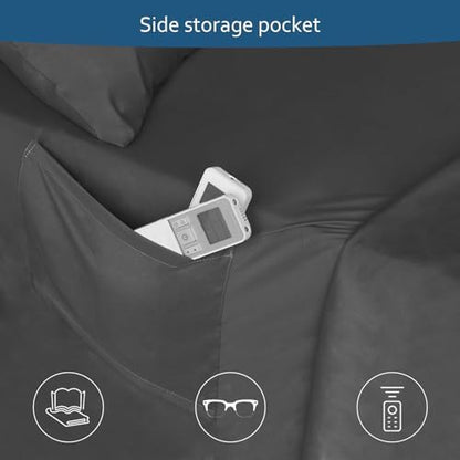 Extra Deep Pocket Full Sheet Set 4 Piece Set, Full Size Bed Sheets Black