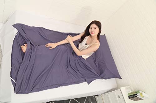 JITTY Sleeping Bag Liner 83"x45" for Travel Camping Hiking Home Hotel