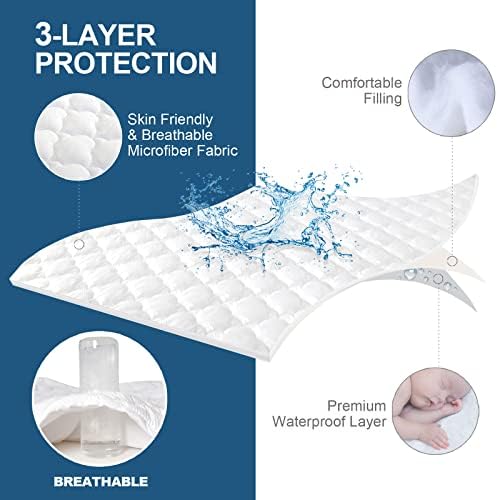 Kids Air Mattress Pad Waterproof ONLY Fit for Inflatable Toddler Travel Bed
