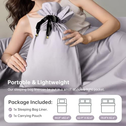 Sleeping Bag Liner, Travel Sheets for Hotel, Sleep Sack for Adults