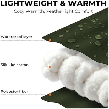 Sleeping Bags for Adults,Compact Lightweight Backpacking Sleeping Bag with Compression Sack for Youth, Camping Essentials Gearfor Hiking Travel Climbing Outdoor&Indoor Use