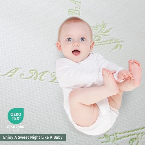 MUXHOMO 2 Pack Queen Mattress Protector, 100% Waterproof Mattress Cover Queen Size Bed, Cooling and Breathable Bed Pad Cover, Deep Pocket 8"-21"
