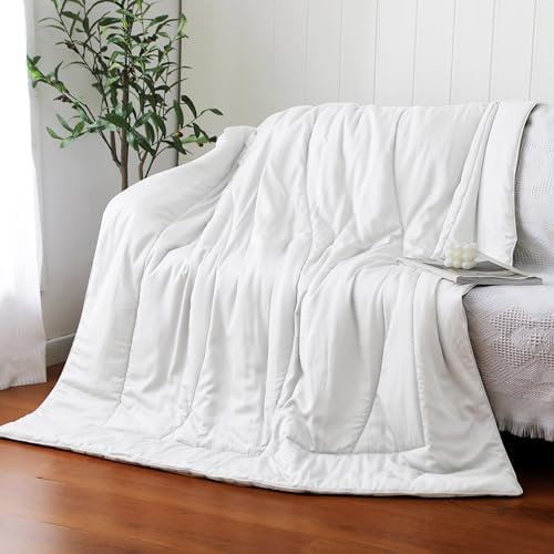 Bamboo Viscose Summer Comforter/Blanket Twin Size, 68 x 90 Inches