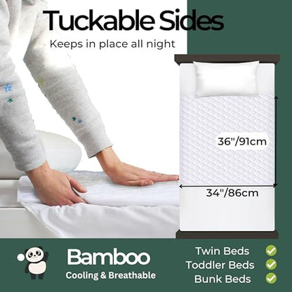 Hygge Sheets®️ Organic Washable Incontinence Bed Pads with Tucks