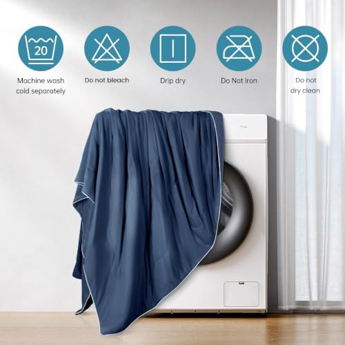 EASELAND Cooling Comforter Twin, Upgraded Double-Sided Q-MAX 0.45+