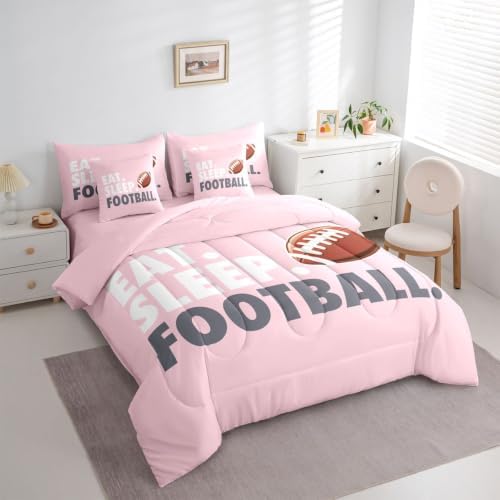 Erosebridal Football Bedding Set Queen 7 Pcs