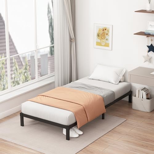 9 Inch Low Profile Twin Bed Frames Heavy Duty Metal Platform