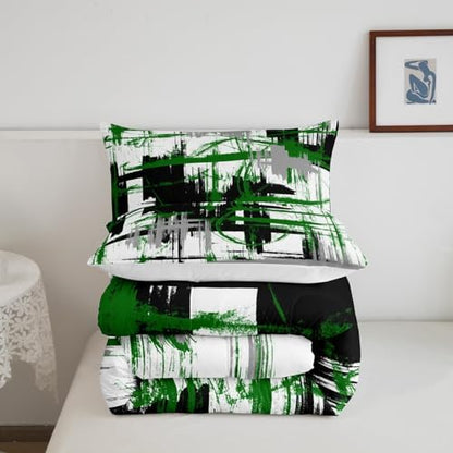Feelyou Striped Comforter Set Queen Size Kids Boys Bedding