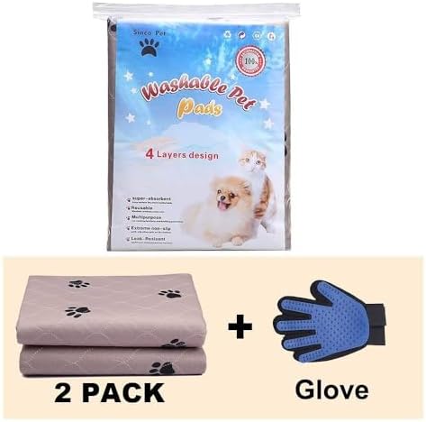 Washable Dog Pee Pads 36"X60",Puppy Pads,Reusable Pet Training Pads,Waterproof Pet Pads for Dog Bed Mat,Super Absorbing Whelping Pads
