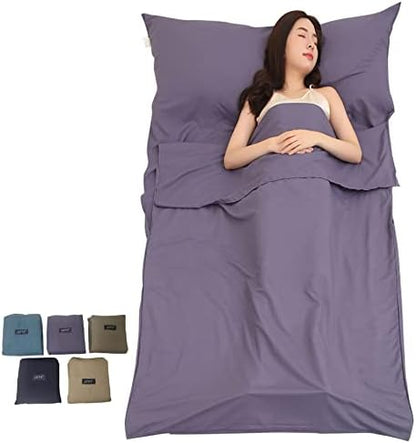 JITTY Sleeping Bag Liner 83"x45" for Travel Camping Hiking Home Hotel
