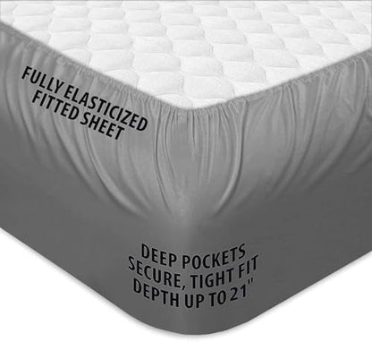 COONP Twin XL Mattress Topper, Extra Thick Pillow Top Mattress Pad Cover
