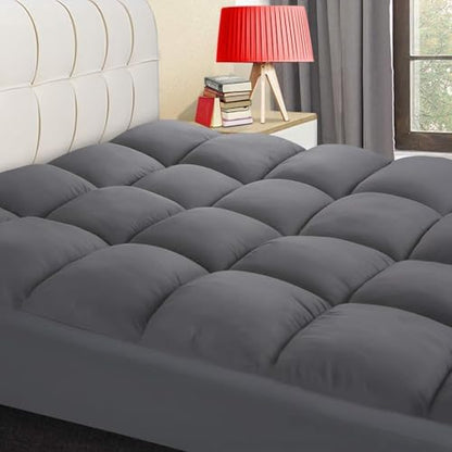 COONP Twin XL Mattress Topper, Extra Thick Pillow Top Mattress Pad Cover