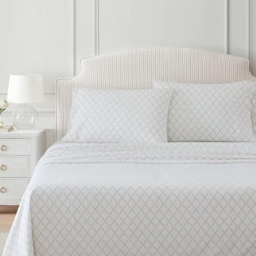 Martha Stewart - Full Size Sheet Set with Fitted Sheet & Pillowcases