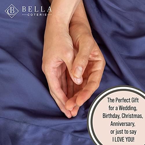 Bella Coterie | Luxury Bamboo Viscose Split King Size Fitted Sheet Only