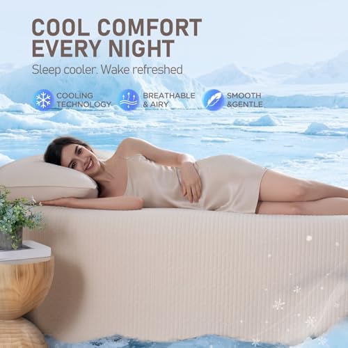 Cooling Quilt Bedspreads Queen Size for Hot Sleeper,Q-Max>0.45 Lightweight Summer Comforter Absorbs Heat to Keep Adults Cool for Night Sweats,Cloud Quilt with 2 Shams for All Season,Khaki