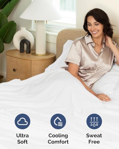 CGK Linens 2 Pack Extra Deep Queen Fitted Sheets - White